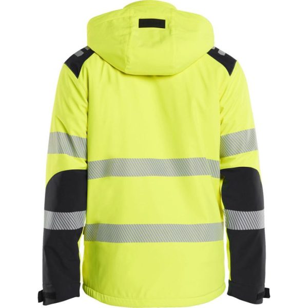 Blaklader Hi-Vis Lightweight Lined Winter Softshell Jacket - Image 2