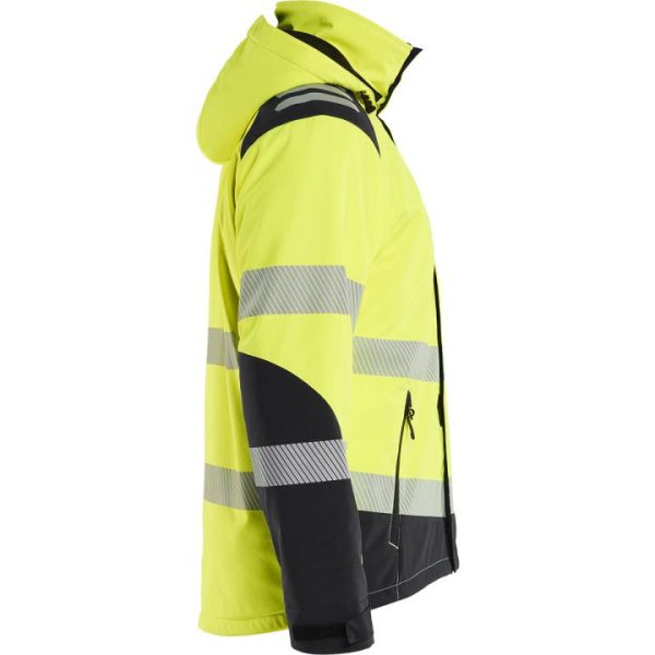 Blaklader Hi-Vis Lightweight Lined Winter Softshell Jacket - Image 4