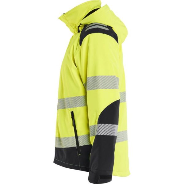 Blaklader Hi-Vis Lightweight Lined Winter Softshell Jacket - Image 5